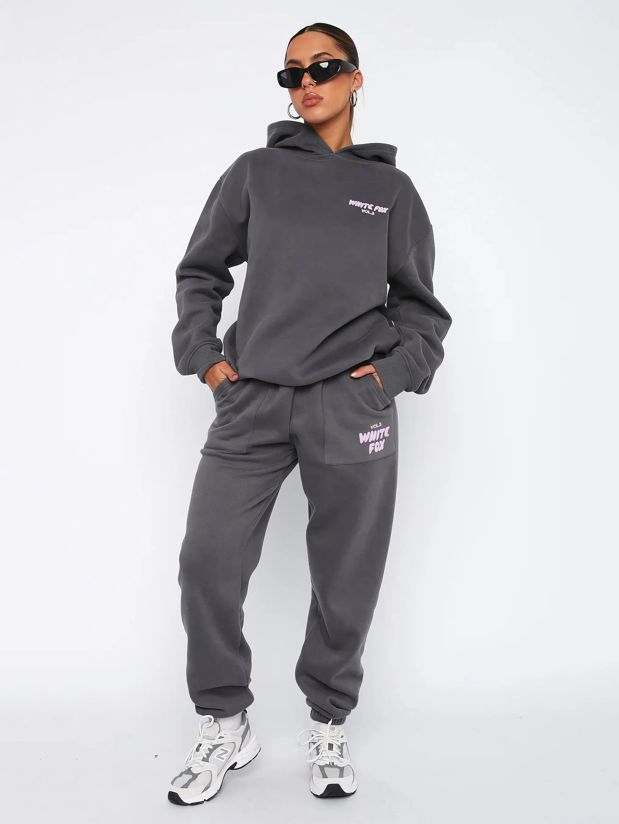 Women’s Cozy Oversized Hoodie and Jogger Set