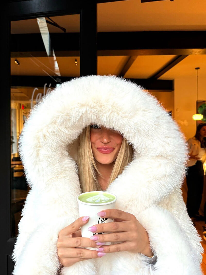 Women’s Luxury Faux Fur Hooded Winter Coat