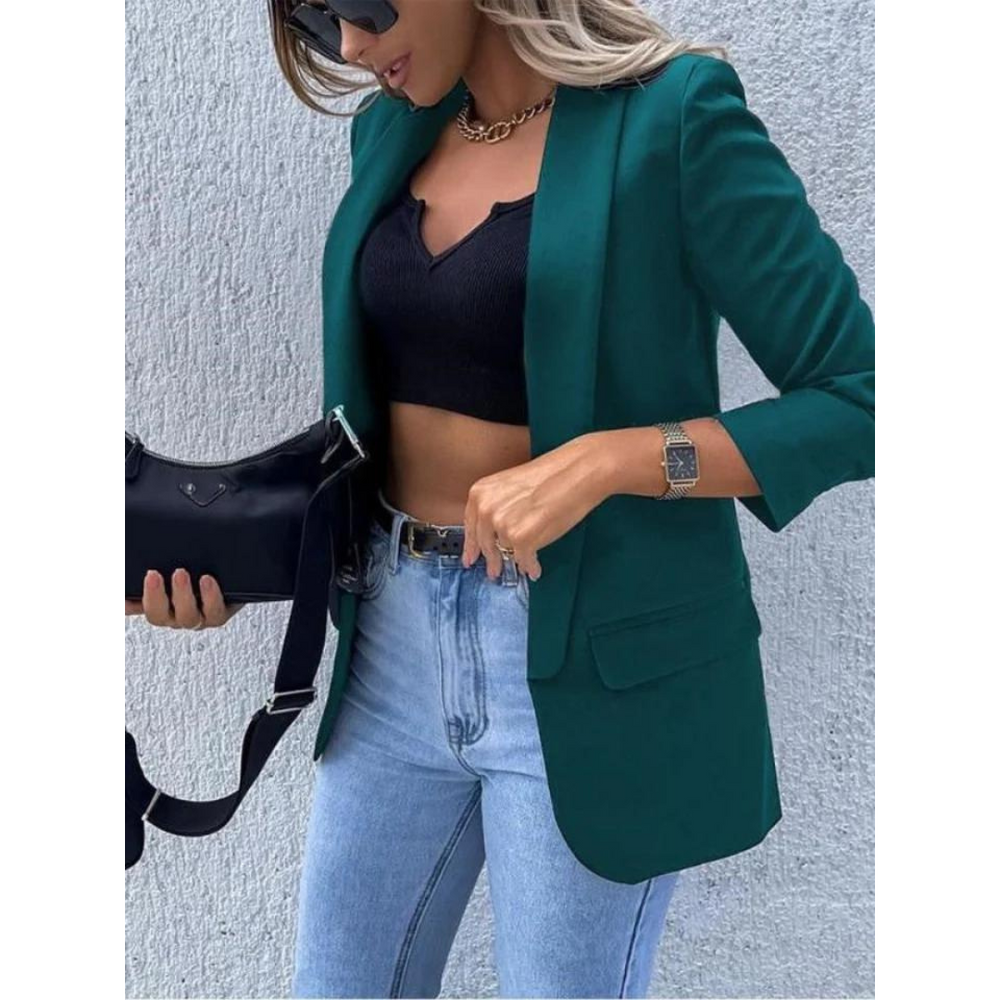 Women’s Classic Long Sleeve Blazer Jacket