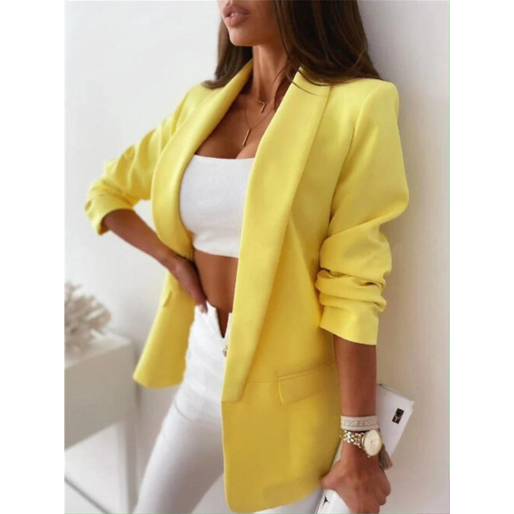Women’s Classic Long Sleeve Blazer Jacket