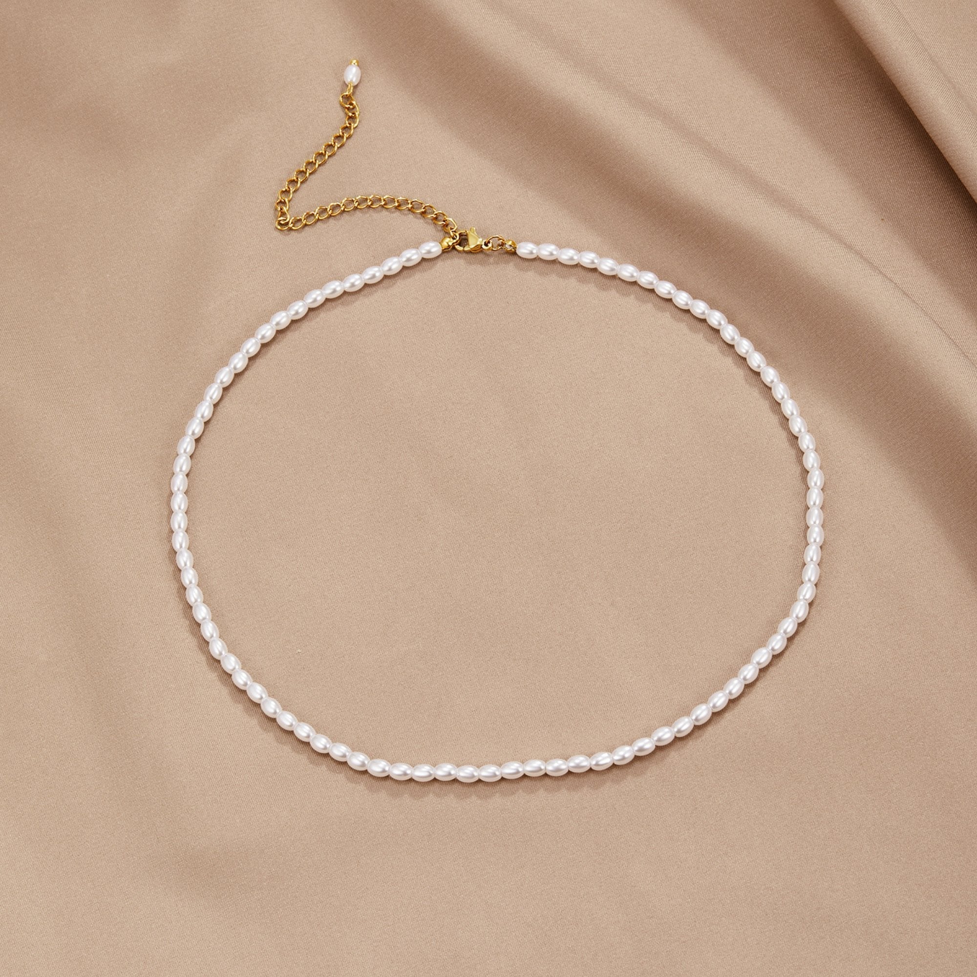 Elegant Freshwater Pearl Choker Necklace for Women